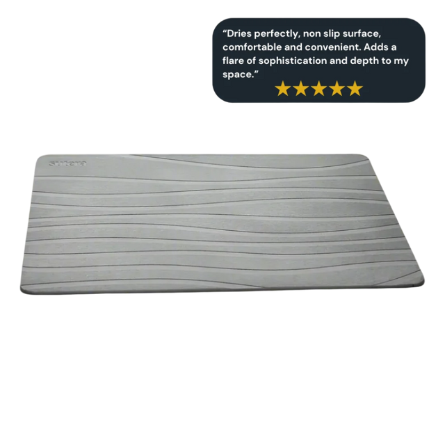 Quick-Dry Stone Bath Mat