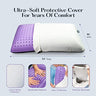 Lavender Zen Memory Foam Pillow - Cooling, Neck Support, Essential Oil Infused For Side, Back & Stomach Sleepers