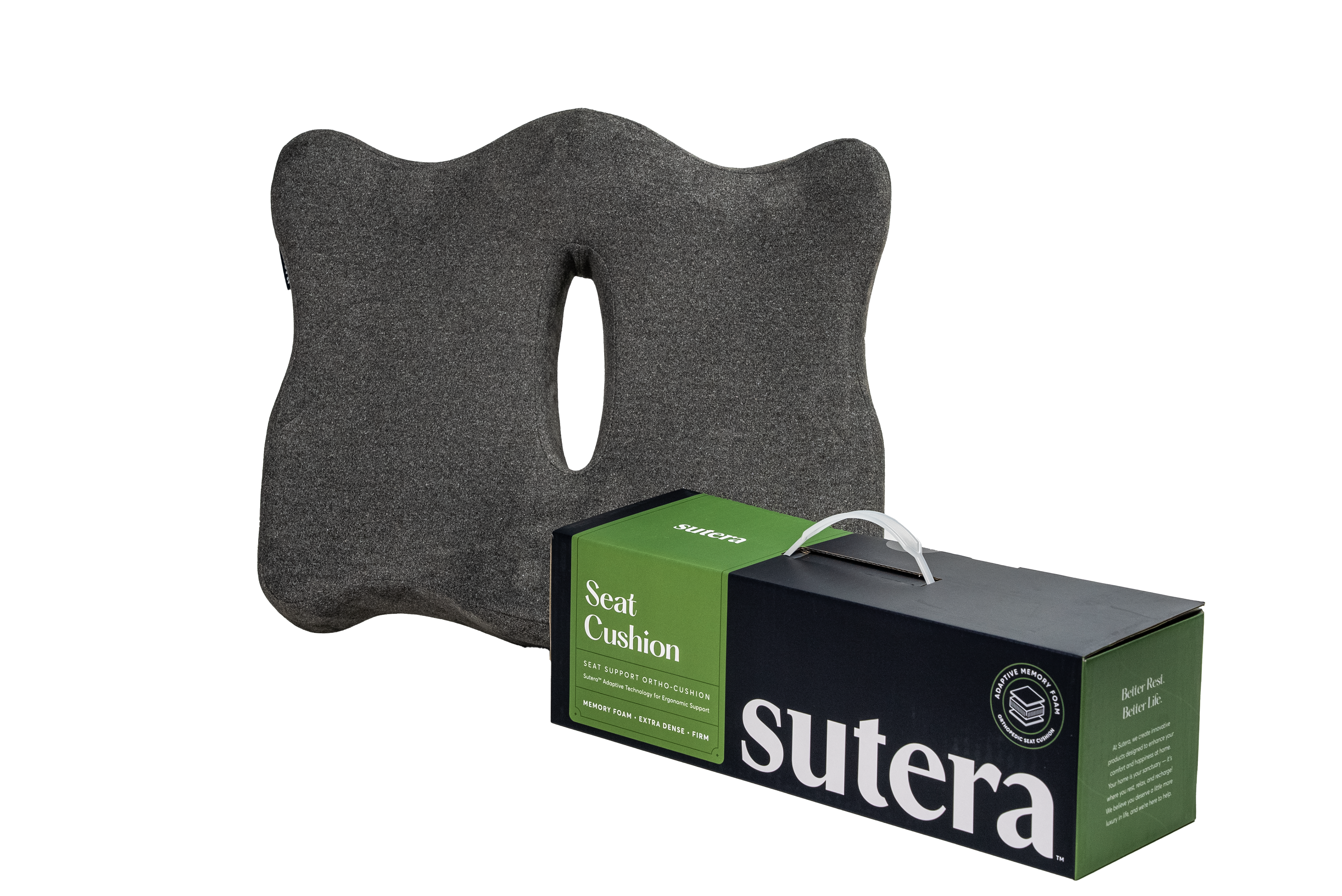 Sutera Ortho Cushion and delivery box.